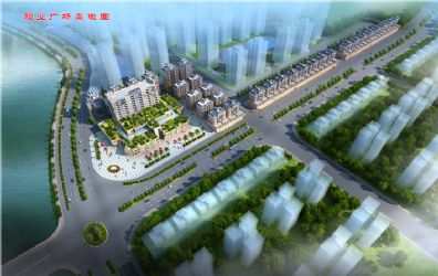 考比国产69xx骏业广场效果图